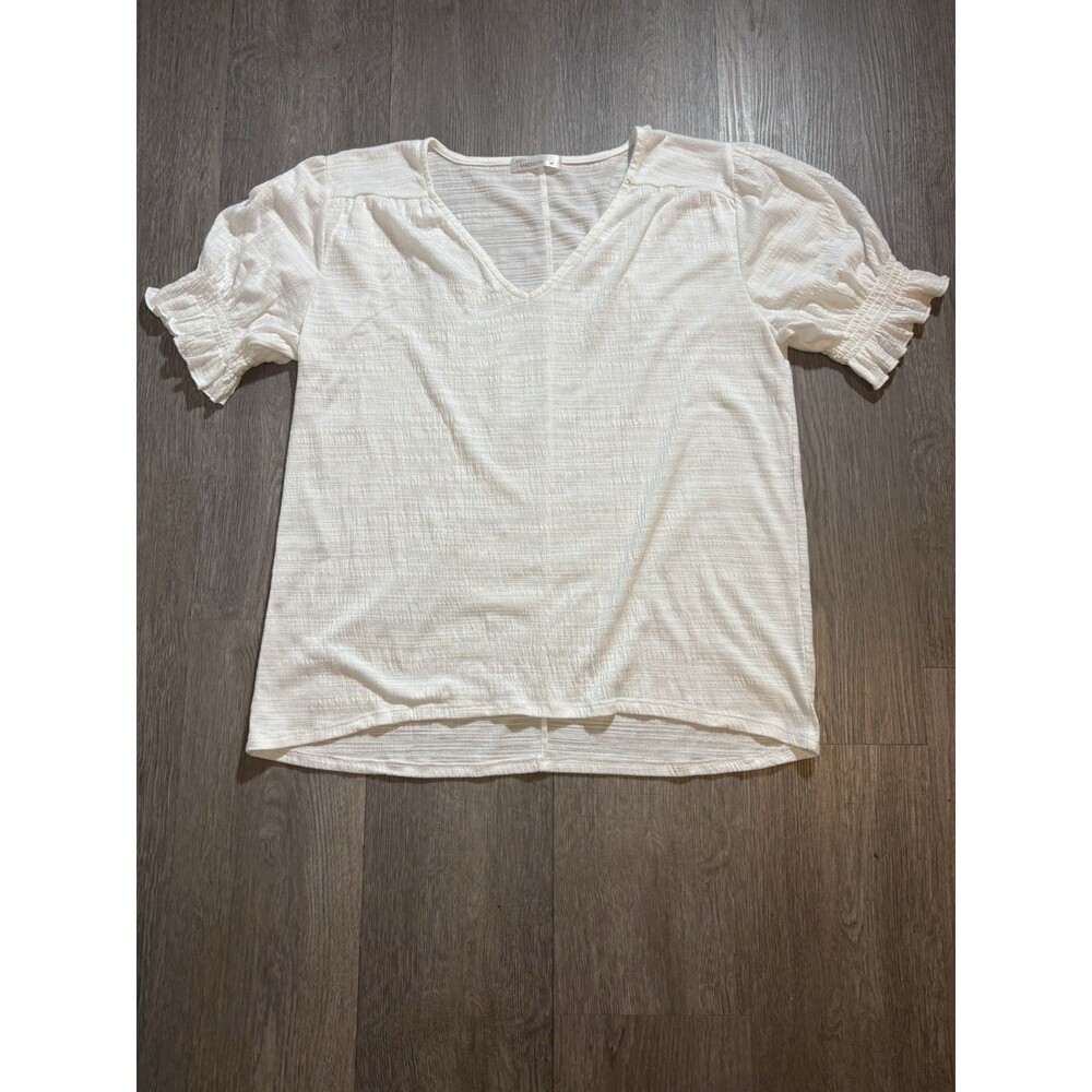 89th And Madison Top Women’s XL White Blouse